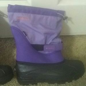 Columbia girls size 6 waterproof new winter boots